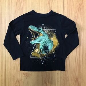 The Children’s Place Boys Dinosaur Graphic Long Sleeve Tee Size 4